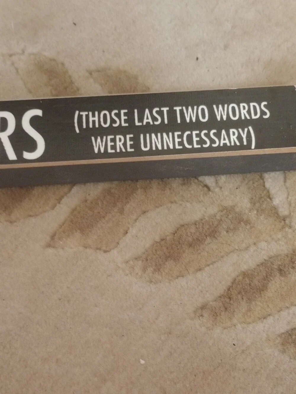 Pier 1 funny black